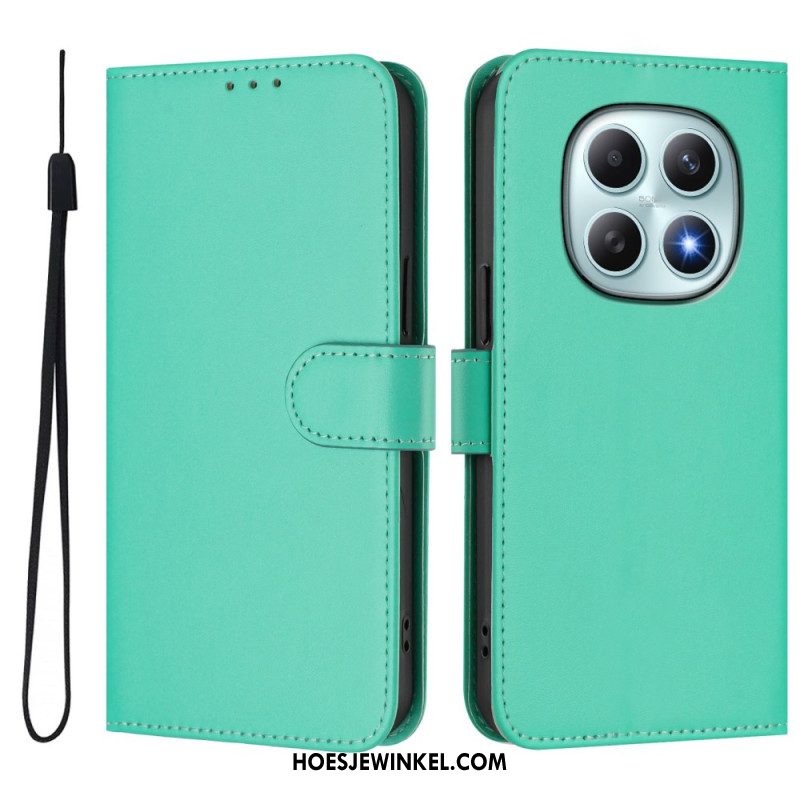 Folio-hoesje Xiaomi Redmi Note 15 5g Telefoonhoesje Effen