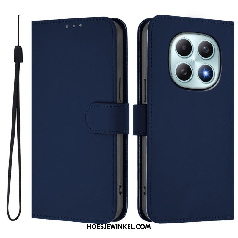 Folio-hoesje Xiaomi Redmi Note 15 5g Telefoonhoesje Effen