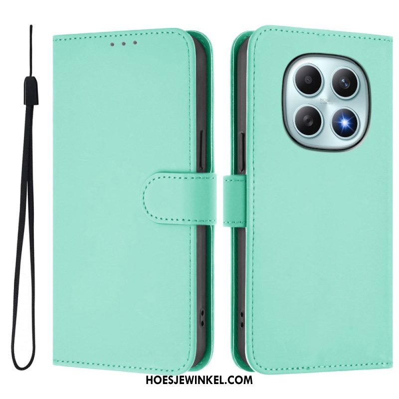 Folio-hoesje Xiaomi Redmi Note 15 5g Telefoonhoesje Effen