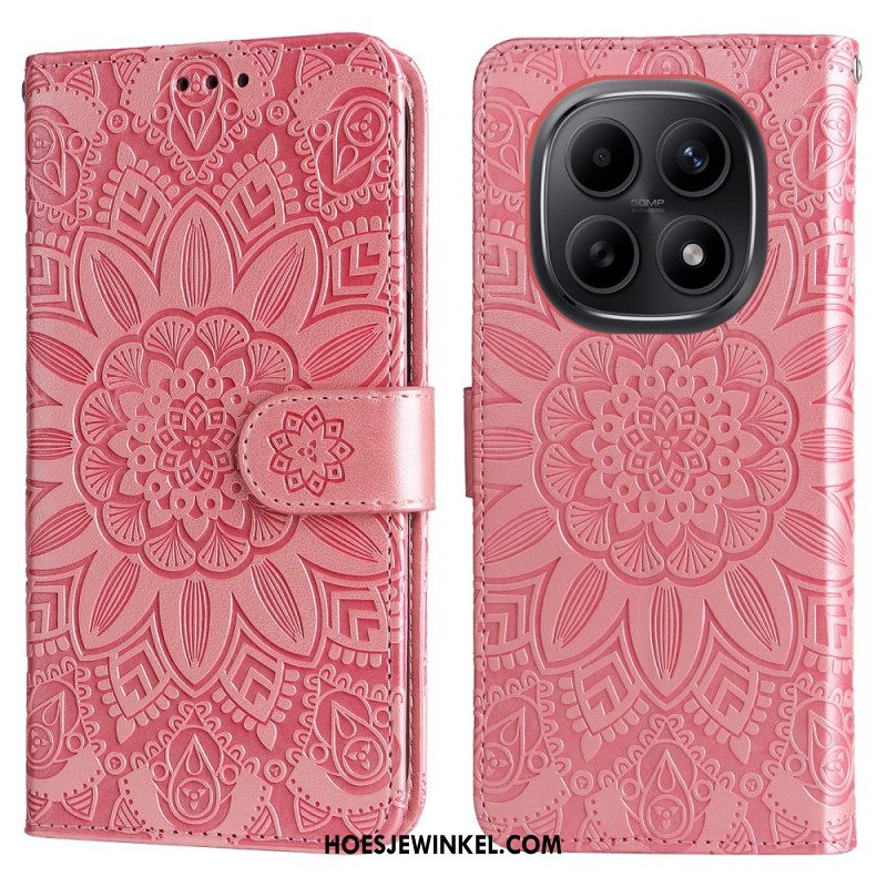 Folio-hoesje Xiaomi Redmi Note 15 5g Telefoonhoesje Mandala-patroon