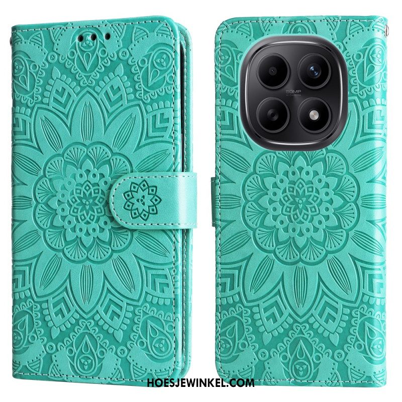 Folio-hoesje Xiaomi Redmi Note 15 5g Telefoonhoesje Mandala-patroon