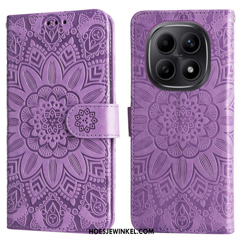 Folio-hoesje Xiaomi Redmi Note 15 5g Telefoonhoesje Mandala-patroon