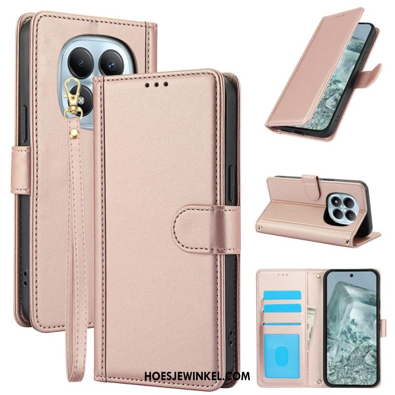 Folio-hoesje Xiaomi Redmi Note 15 5g Telefoonhoesje Standaard En Polsbandje