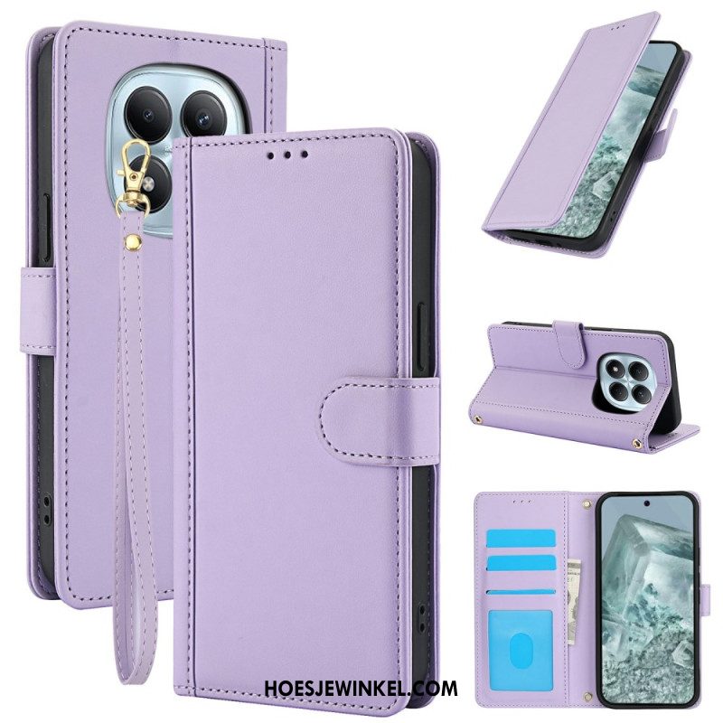 Folio-hoesje Xiaomi Redmi Note 15 5g Telefoonhoesje Standaard En Polsbandje