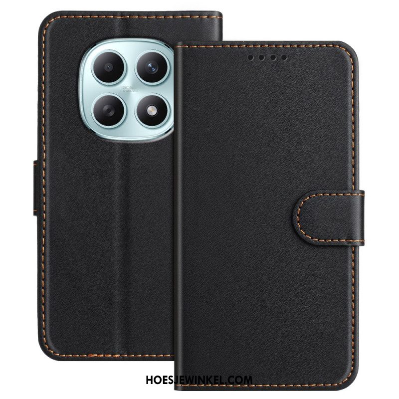 Folio-hoesje Xiaomi Redmi Note 15 5g Telefoonhoesje Stiksels