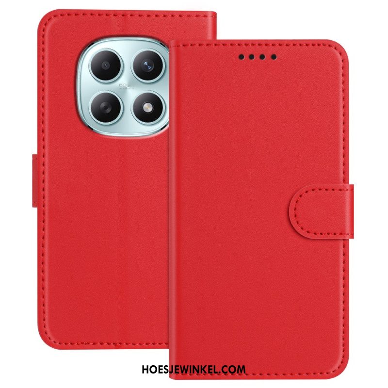 Folio-hoesje Xiaomi Redmi Note 15 5g Telefoonhoesje Stiksels