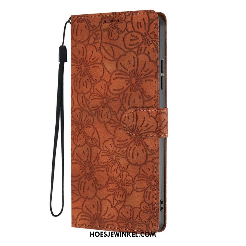 Folio-hoesje Xiaomi Redmi Note 15 Pro 5g Telefoonhoesje Kersenbloesems