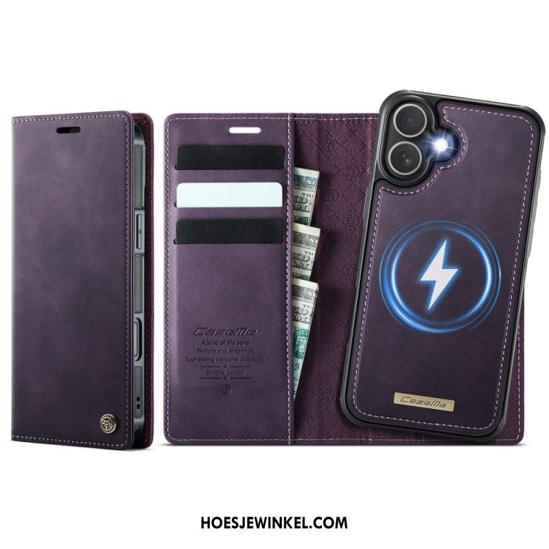 Folio-hoesje iPhone 17 Magsafe-compatibele Afneembare Hoes Met Rfid-bescherming