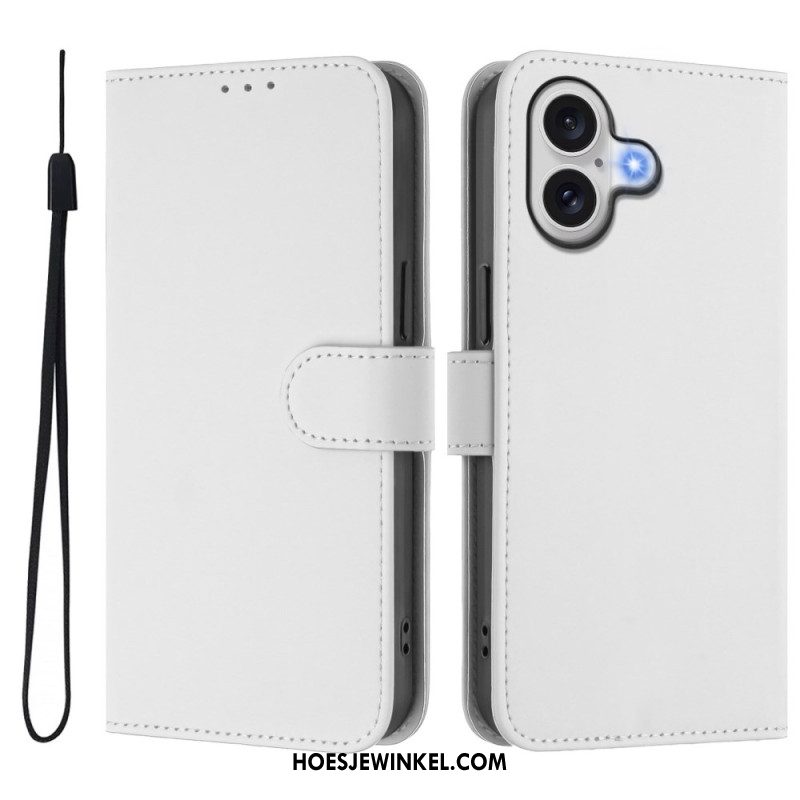 Folio-hoesje iPhone 17 Monochroom