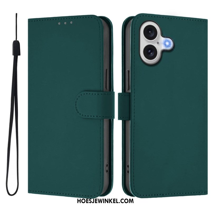 Folio-hoesje iPhone 17 Monochroom