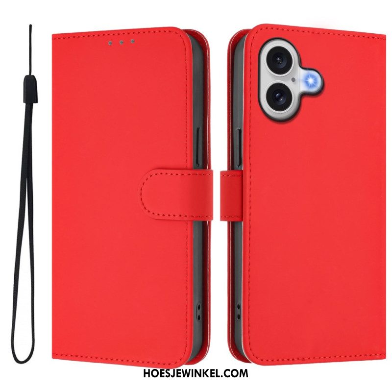 Folio-hoesje iPhone 17 Monochroom