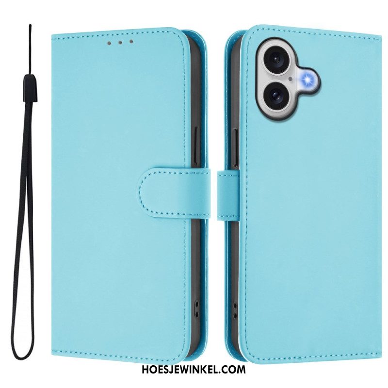 Folio-hoesje iPhone 17 Monochroom