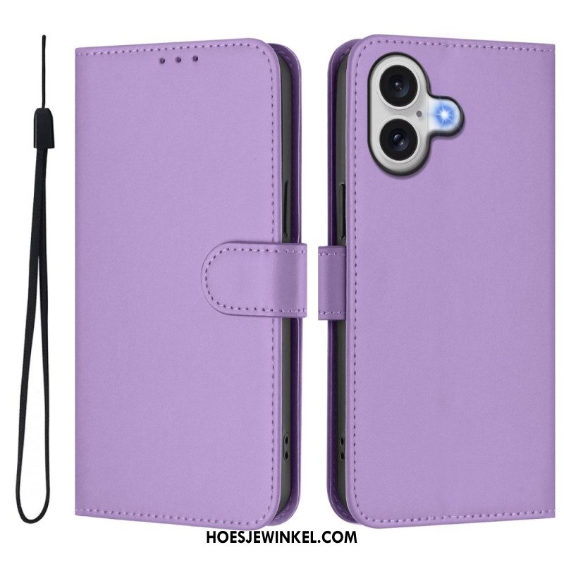 Folio-hoesje iPhone 17 Monochroom