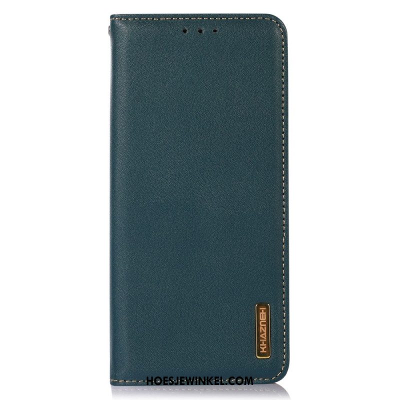 Folio-hoesje iPhone 17 Pro Khazneh Premium Leer