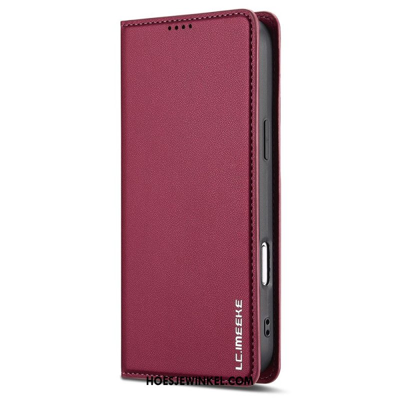 Folio-hoesje iPhone 17 Pro Klassieke Lc.imeeke