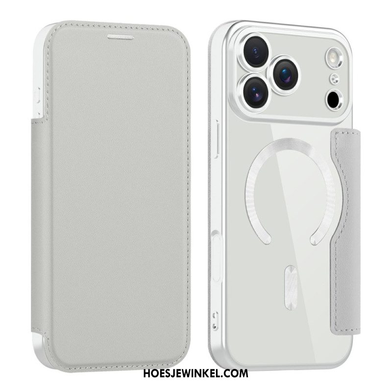 Folio-hoesje iPhone 17 Pro Magsafe-compatibel Met Rfid-blokkering