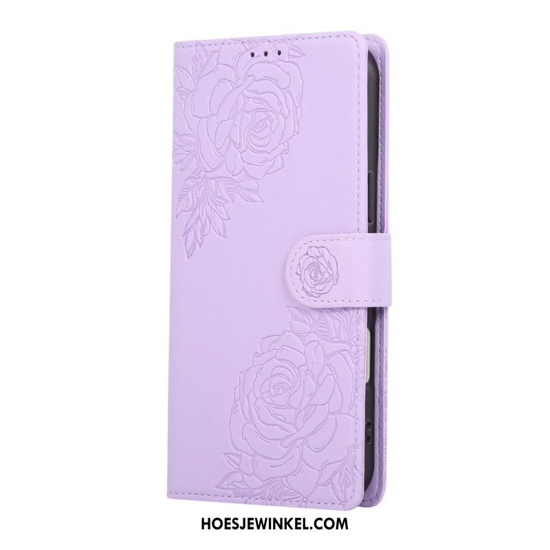 Folio-hoesje iPhone 17 Pro Max Bloemenprint