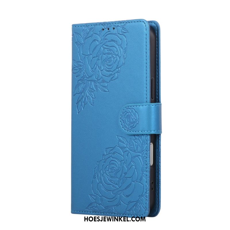 Folio-hoesje iPhone 17 Pro Max Bloemenprint