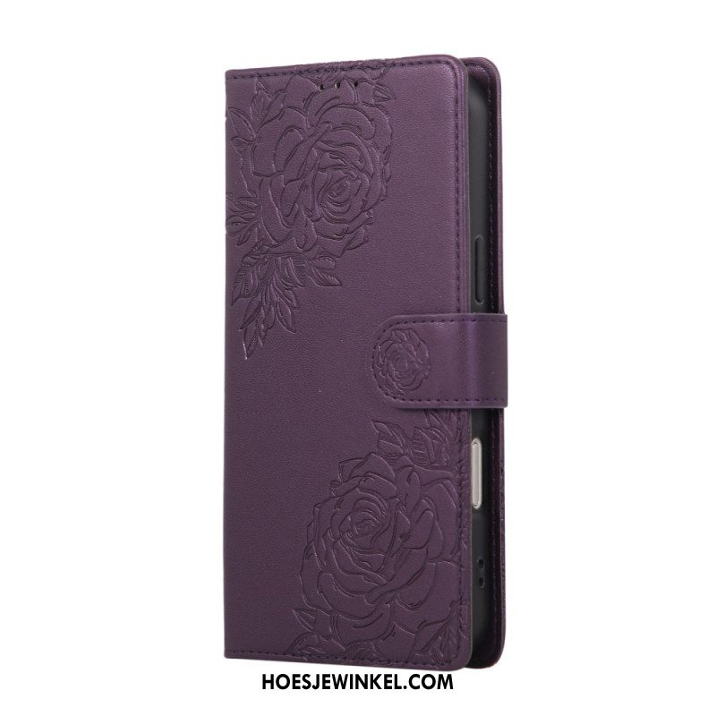 Folio-hoesje iPhone 17 Pro Max Bloemenprint