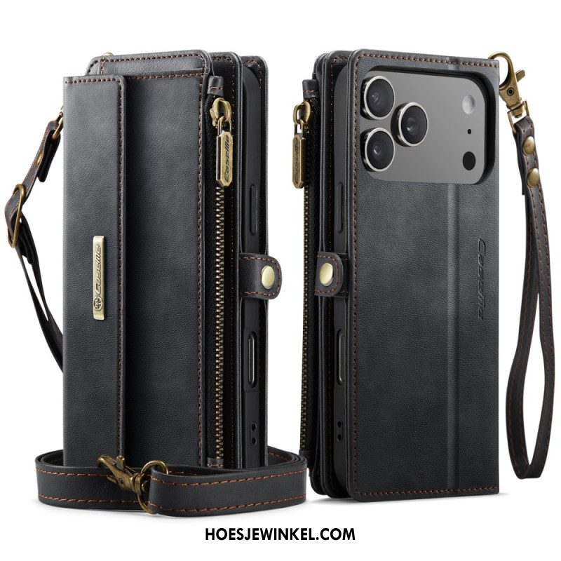 Folio-hoesje iPhone 17 Pro Max Caseme Portemonnee