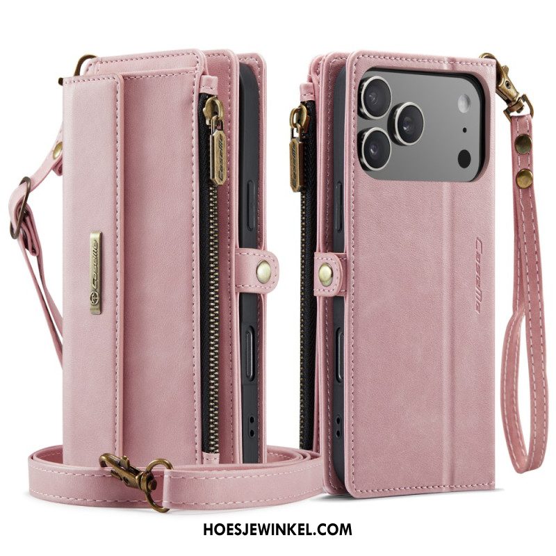 Folio-hoesje iPhone 17 Pro Max Caseme Portemonnee