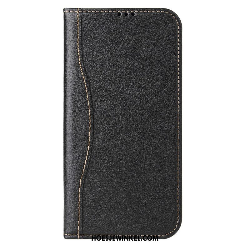 Folio-hoesje iPhone 17 Pro Premium Leerdesign