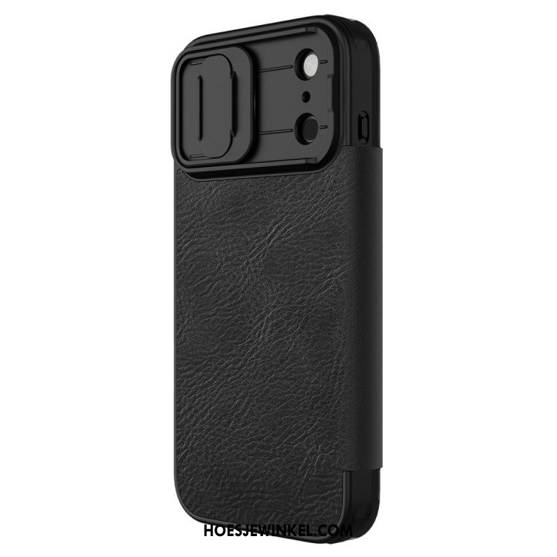 Folio-hoesje iPhone 17 Pro Qin Pro Series Nillkin