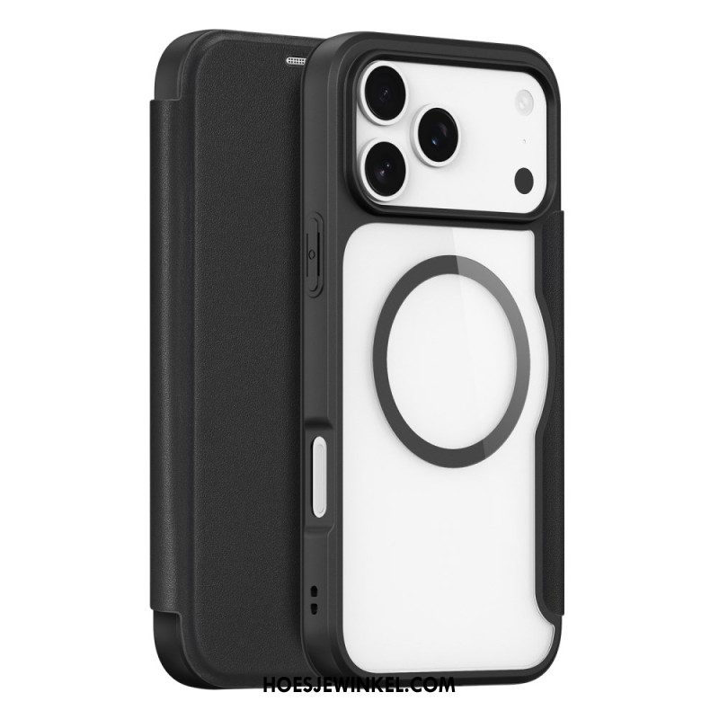 Folio-hoesje iPhone 17 Pro Telefoonhoesje Dux Ducis X Pro Series Skin