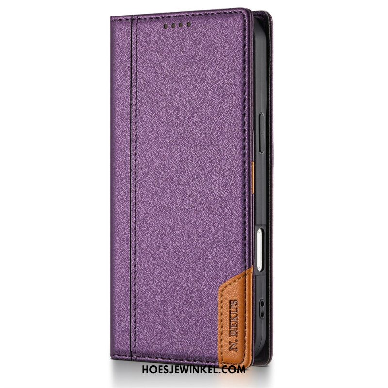 Folio-hoesje iPhone 17 Rfid-blokkering N.bekus