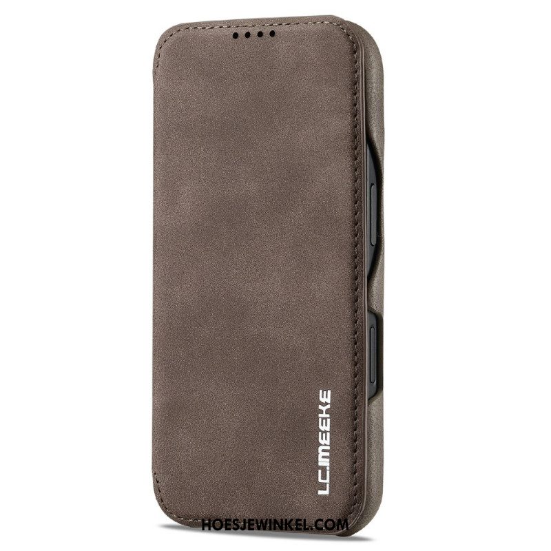 Folio-hoesje iPhone 17 Telefoonhoesje Lc.imeeke