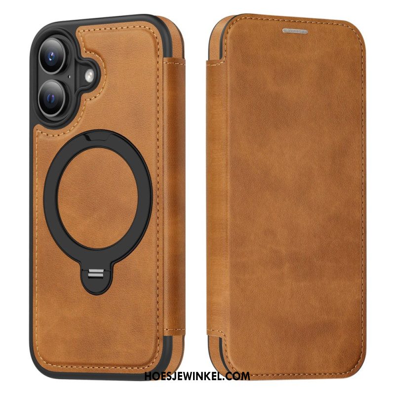 Folio-hoesje iPhone 17 Telefoonhoesje Magsafe-geïntegreerde Rfid-blokkering