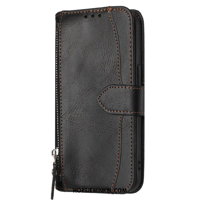 Folio-hoesje iPhone 17 Telefoonhoesje Vintage Portemonnee