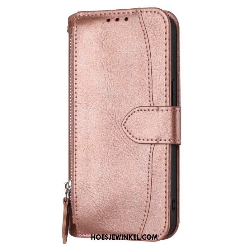 Folio-hoesje iPhone 17 Telefoonhoesje Vintage Portemonnee