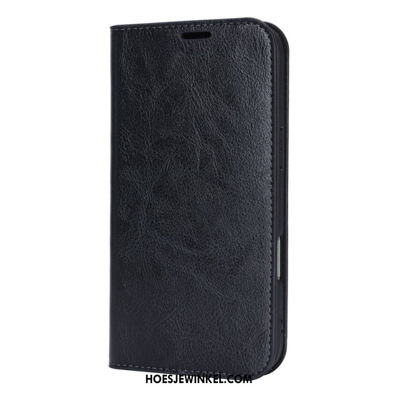 Folio-hoesje iPhone Air Echt Leer