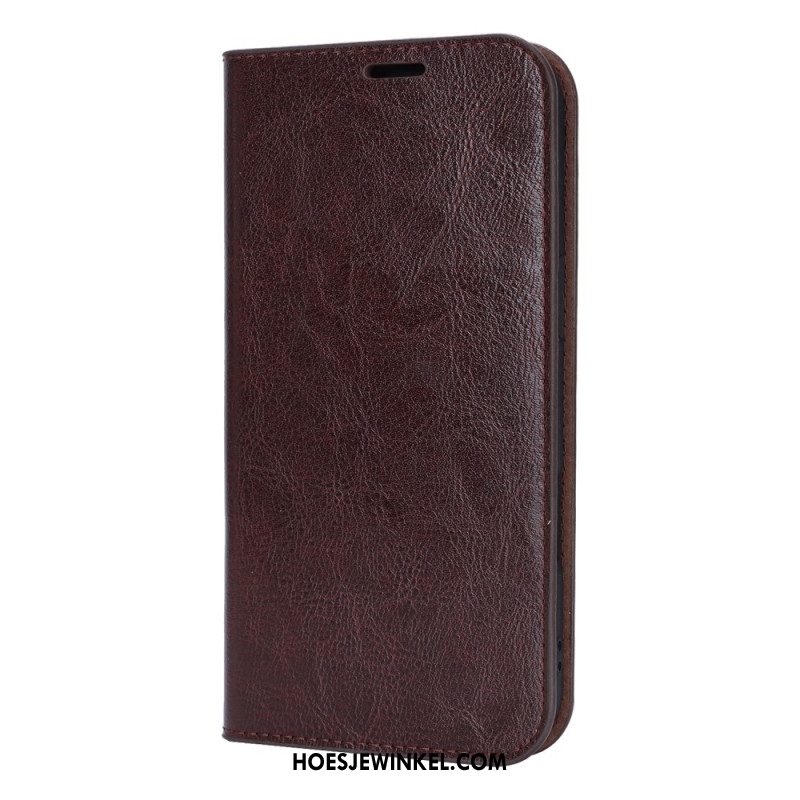 Folio-hoesje iPhone Air Echt Leer