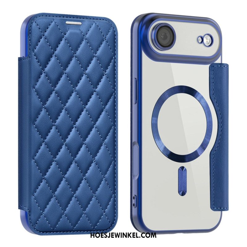 Folio-hoesje iPhone Air Magsafe-compatibel Gewatteerd Bescherming Hoesje