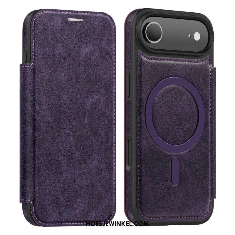 Folio-hoesje iPhone Air Magsafe-compatibel Met Rfid-kaarthouder Bescherming Hoesje