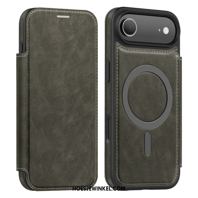 Folio-hoesje iPhone Air Magsafe-compatibel Met Rfid-kaarthouder Bescherming Hoesje