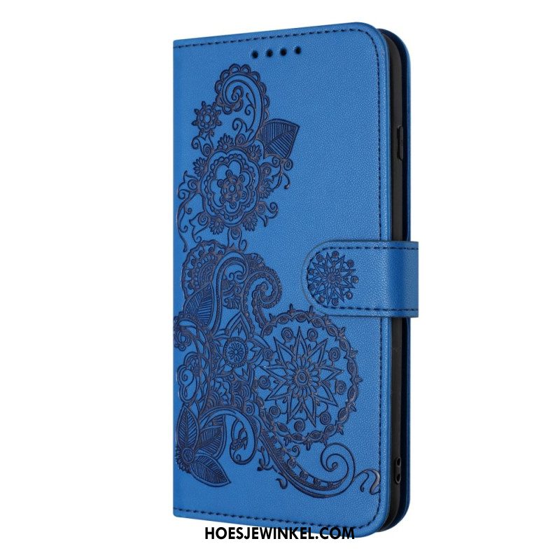 Folio-hoesje iPhone Air Telefoonhoesje Bloemenkant