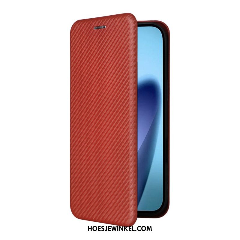 Folio-hoesje iPhone Air Telefoonhoesje Koolstofvezel