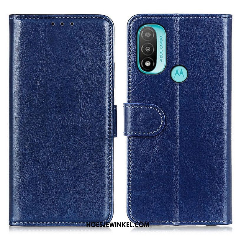 Folio-hoesje voor Moto E40 / E30 / E20 Bevroren Finesse