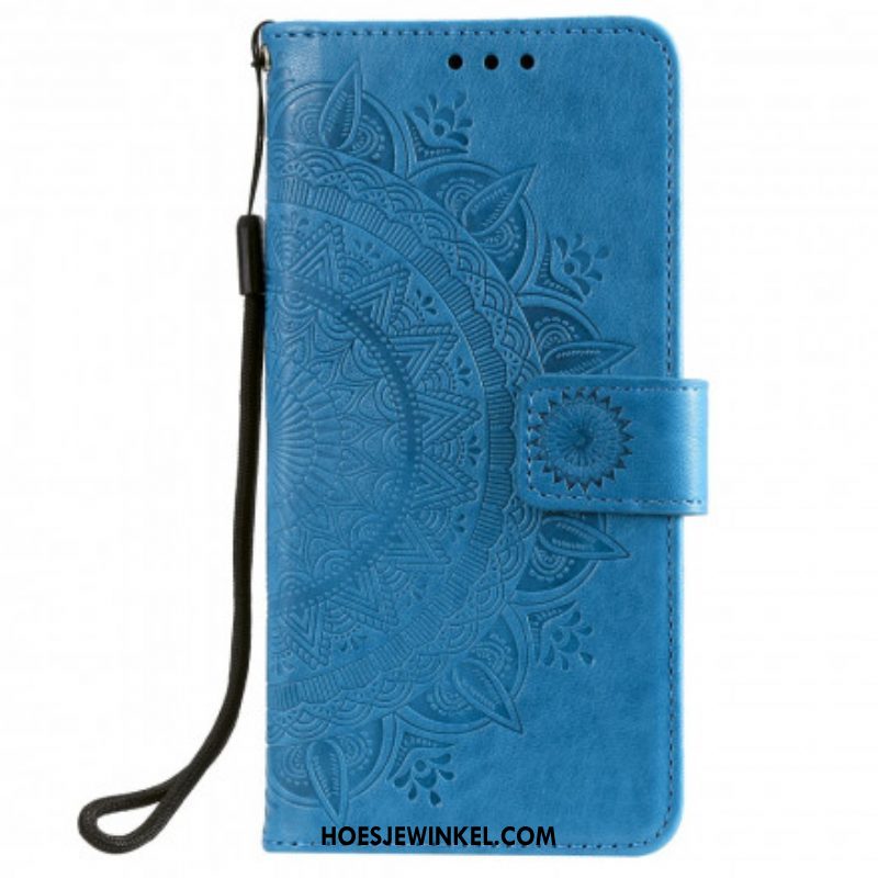 Folio-hoesje voor Moto G50 Zon Mandala