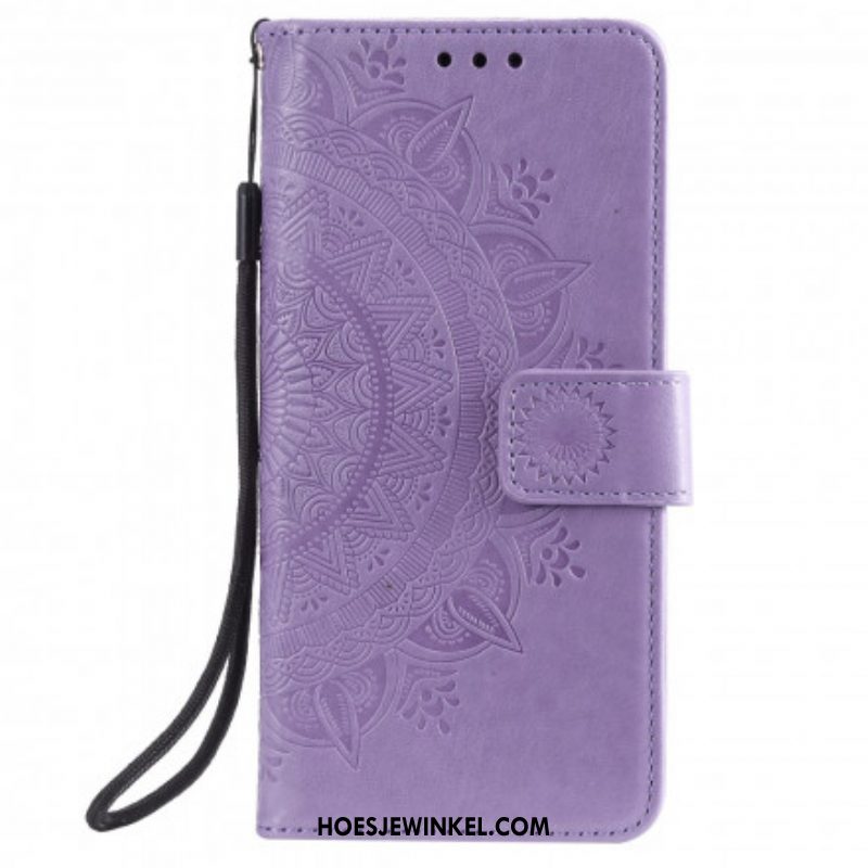 Folio-hoesje voor Moto G50 Zon Mandala