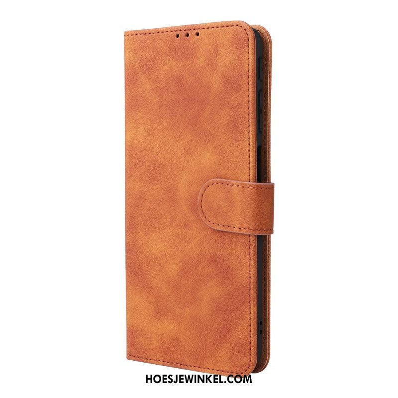 Folio-hoesje voor Moto G51 5G Huid Touch Vintage