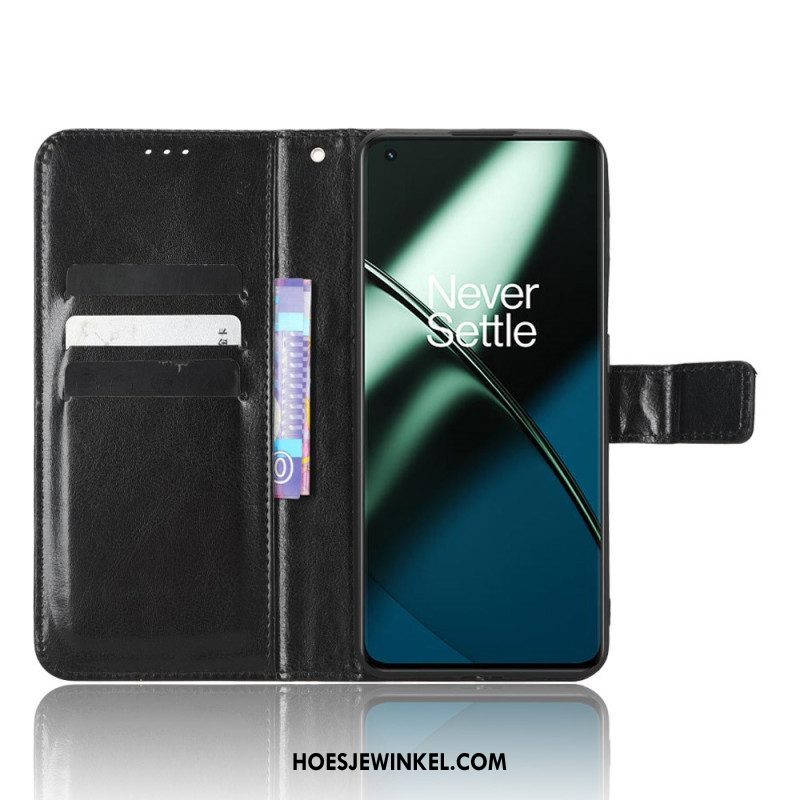 Folio-hoesje voor OnePlus 11 5G Flitsend Kunstleer