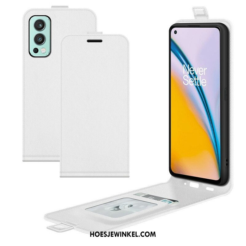 Folio-hoesje voor OnePlus Nord 2 5G Flip Case Retro Opvouwbaar