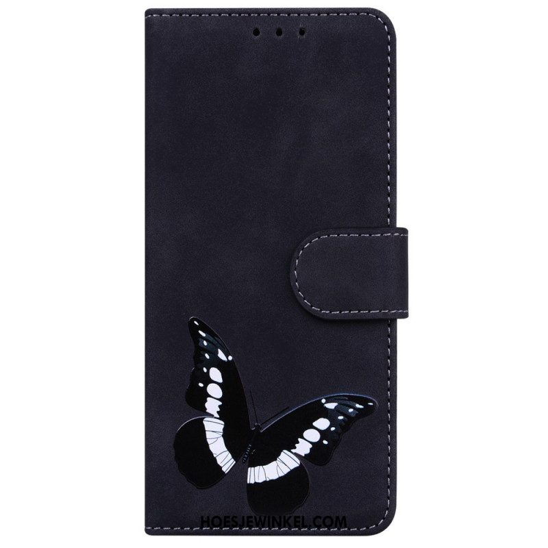 Folio-hoesje voor OnePlus Nord CE 2 5G Discrete Vlinder