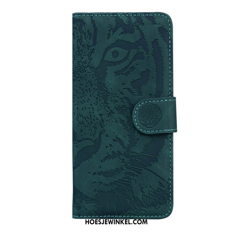 Folio-hoesje voor OnePlus Nord CE 2 5G Gecamoufleerde Tijger