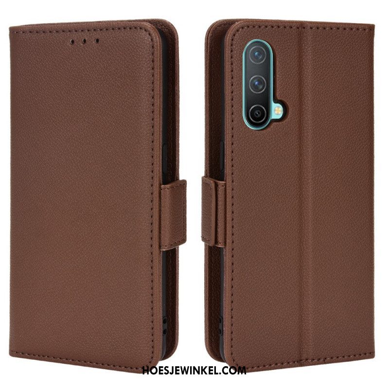 Folio-hoesje voor OnePlus Nord CE 5G Flip Case Flap Dubbele Nieuwe Kleuren