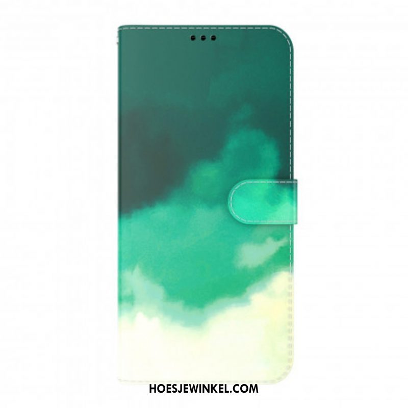 Folio-hoesje voor OnePlus Nord CE 5G Waterverf